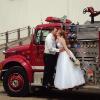 Firetruck wedding